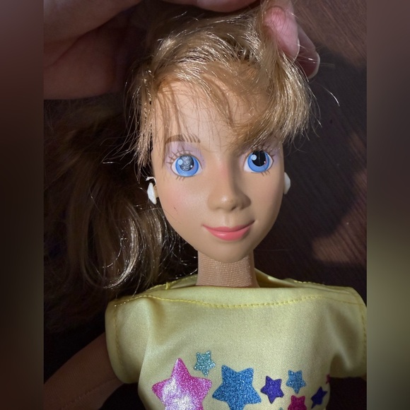 1986 Vintage Mattel Hot Looks Posable Doll - Picture 4 of 6